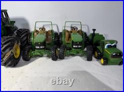 John Deere Toy Tractor & Collectible Lot Tin Signs Tray Truck Combine