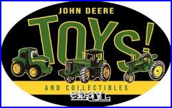 John Deere Toys & Collectibles by ERTL NEW Sign 28 Wide Diecut USA Steel