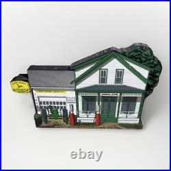 John Deere Tractor & Advertising Logo Shelf Sitter Set With Two Tiered Display