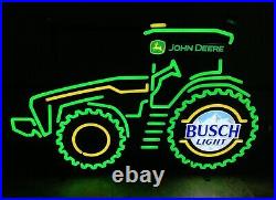 John Deere Tractor Busch Light LED / Neon -New in box