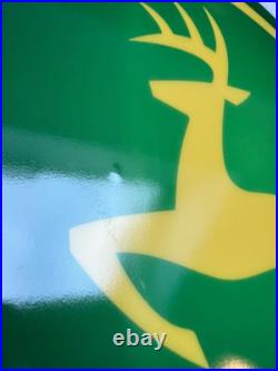 John Deere Tractor Illuminated Led Light Box Wall Garage Sign Agricultural