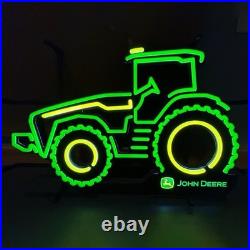 John Deere Tractor LED Neon Sign LP86782 New OEM