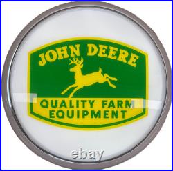 John Deere Tractor Mower Bar Lighting Wall Sign Light Button White