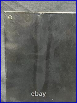 John Deere Tractors Sold Here Porcelain Enamel sign 10x14 Heavy Sign NICE