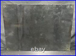 John Deere Tractors Sold Here Porcelain Enamel sign 10x14 Heavy Sign NICE