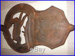 John Deere Vintage Cast Iron Pocket Plaque 1847