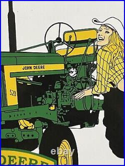 John Deere Vintage Porcelain Tractor Sign Farming 10 Advertising Plaque Gas Oil John Deere Vintage Porcelain Tractor Sign Farming 10 Advertising Plaque Gas Oil
