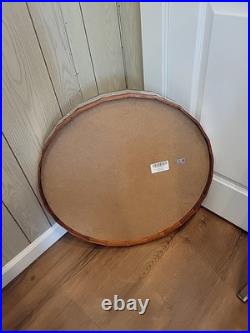 John Deere Wooden Whiskey Barrel Top Sign LP85812