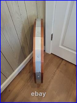 John Deere Wooden Whiskey Barrel Top Sign LP85812