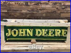 John Deere porcelain face Neon sign