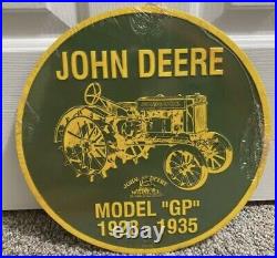 John deere tin signs vintage