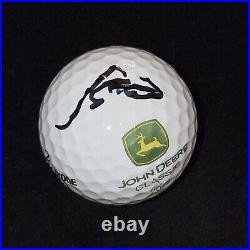 Jordan Spieth Signed 2013 John Deere Classic Logo Golf Ball JSA COA 1st PGA Win