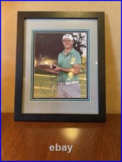 Jordan Spieth Signed Photo John Deere Classic Framed with COA