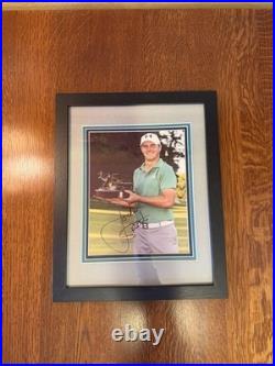 Jordan Spieth Signed Photo John Deere Classic Framed with COA