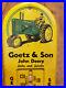L4956_Antique_Vintage_JOHN_DEERE_THERMOMETER_with_Tractor_Graphic_ORIGINAL_01_uxon
