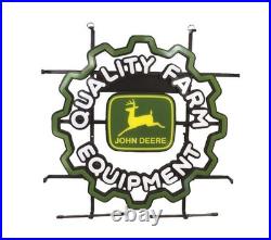 LP87738 John Deere Licesned Gear LED Neon Sign Energy Efficient 97167