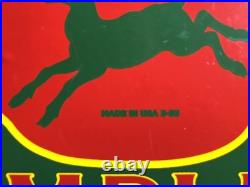 Large 24 Vintage John Deere Quality Farm Implements Porcelain Sign