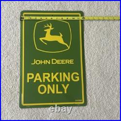 Lot Of 5 John Deere Aluminum Signs