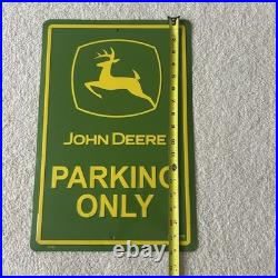 Lot Of 5 John Deere Aluminum Signs