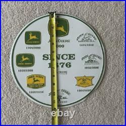 Lot Of 5 John Deere Aluminum Signs Lot Of 5 John Deere Aluminum Signs