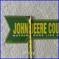 Lot Of 5 John Deere Aluminum Signs