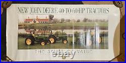 Lot Of Vintage John Deere Dealership Posters And Signs