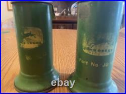 Lot of 3 Vintage John Deere Pump Oil Cans-Used-Part No. JD 93-JD 91