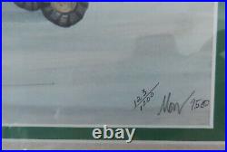 MY John Deere Sisters Pat Buckley Moss Sign & Number Ltd Ed Print Framed