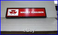 Massey Ferguson Lighted sign 30x8 inch 3 inches deep