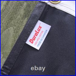 NOS NEAR MINT 1990s era JOHN DEERE MOTORSPORTS Old 29x43 inch Cloth Banner Flag