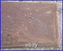 New John Deere Moline ILL Cast Tin Metal Panel Moline Illinois