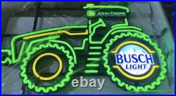 New Limited Edition John Deere Tractor Busch Light LED/Neon Sign Free Shipping
