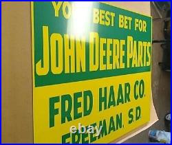 Nos John Deere Parts Sign