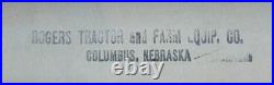 ORIGINAL 1970's JOHN DEERE APRTS HEAVY EMBOSSED STEEL DEALER SIGN (36x 12)