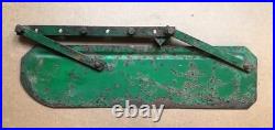 OUTSTANDING Vintage JOHN DEERE Tractor Cultivator Fender with Hand Painted Logo