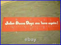 Old 47 John Deere Tractor Paper Poster Sign Sales Display Bc662