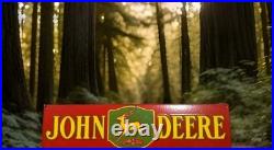 Old Vintage John Deere Farm Implements Porcelain Enamel Sign 36x12 Ssp Old Vintage John Deere Farm Implements Porcelain Enamel Sign 36x12 Ssp