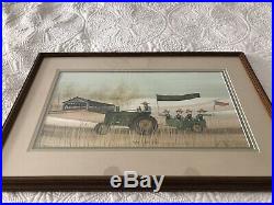 P Buckley Moss Print John Deere Kids Signed and Numbered