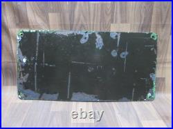 Porcelain John Deere Enamel Metal Sign Plate Size 20 x 10 Inches