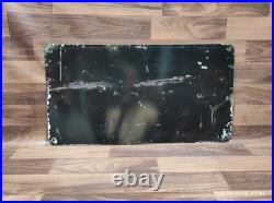 Porcelain John Deere Enamel Metal Sign Plate Size 24 x 13 Inches