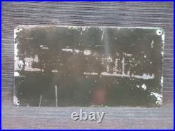 Porcelain John Deere Enamel Metal Sign Plate Size 24 x 13 Inches