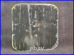 Porcelain John Deere Enamel Metal Sign Plate Size 24 x 24 Inches