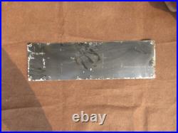 Porcelain John Deere Enamel Metal Sign Plate Size 30 x 9 Inches
