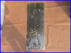 Porcelain John Deere Enamel Metal Sign Plate Size 40 x 15 Inches