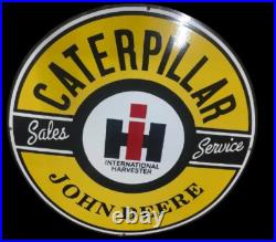 Porcelain John Deere Enamel Sign 30x30 Inches Porcelain John Deere Enamel Sign 30x30 Inches