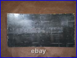 Porcelain John Deere Estb 1837 Enamel Metal Sign Plate Size 36 x 18 Inches
