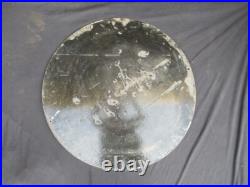 Porcelain John Deere Gasoline Enamel Metal Plate Sign Plate Size 30 Round