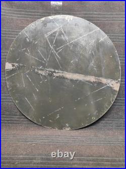 Porcelain John Deere Gasoline Enamel Metal Sign Plate Size 30 Inches Round Porcelain John Deere Gasoline Enamel Metal Sign Plate Size 30 Inches Round