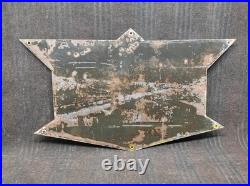 Porcelain John Deere Moline Metal Sign Plate Size 30 x 18 Inches