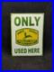 Porcelain_John_Deere_Only_Used_Here_Enamel_Metal_Sign_Plate_Size_24_x_18_Inch_01_gaf
